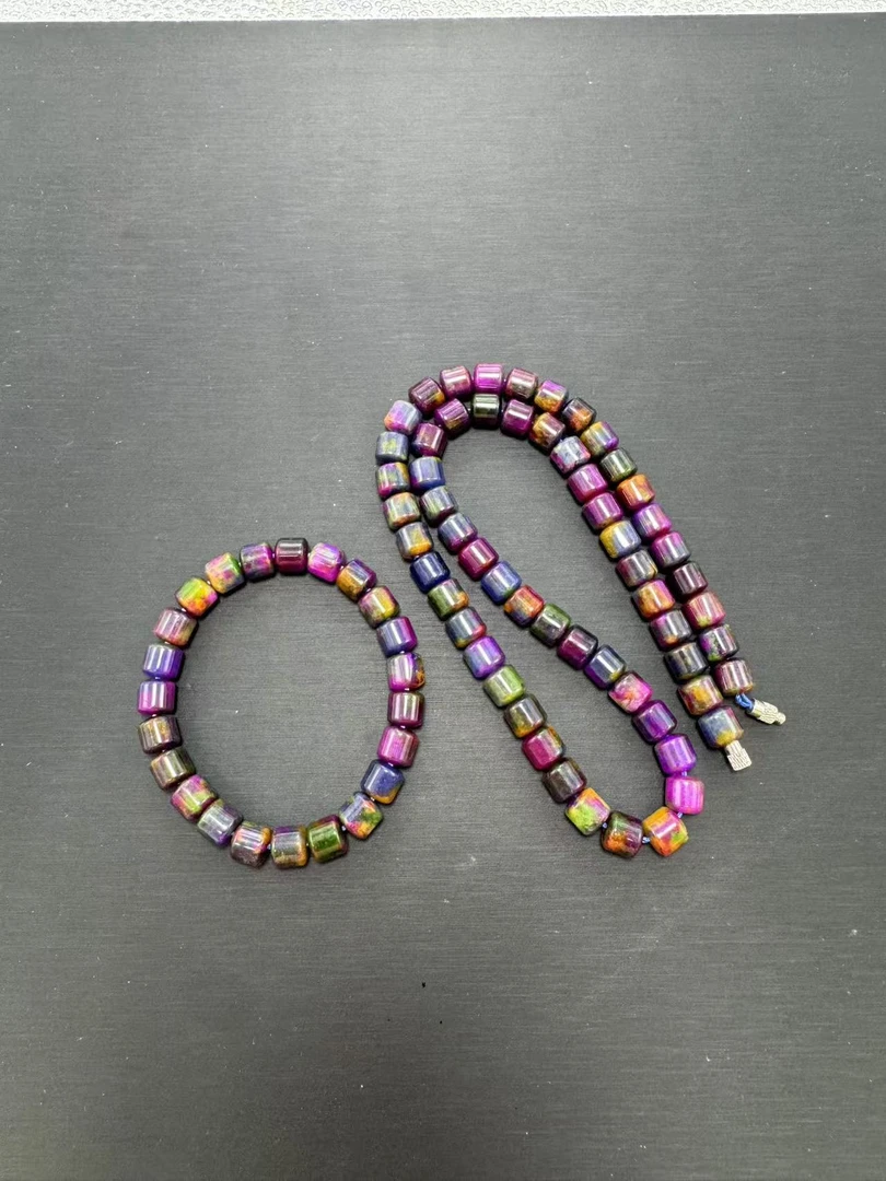 【百世璀璨】 A221海古紫时尚项链