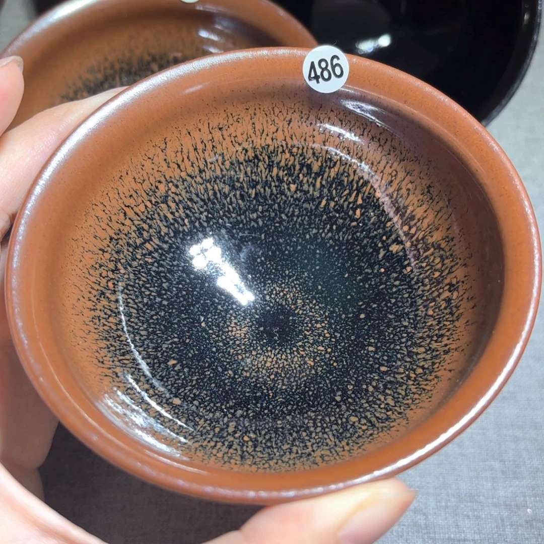 龙***士茶盏子衿手工柴烧盏长林486
