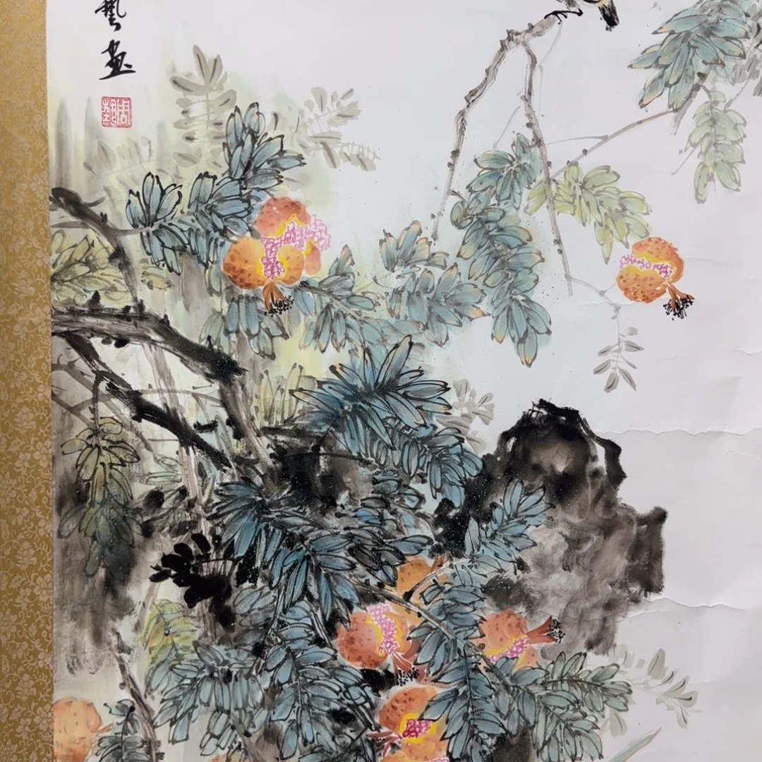 国画QA原创山水作品！带证书！限购一单