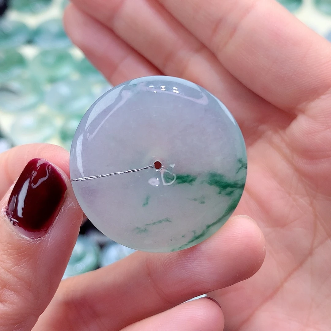 翡翠颈饰未镶嵌45尺寸31/5.4