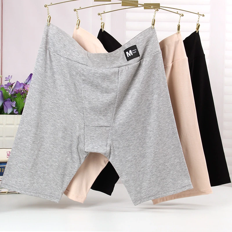 秋冬大码莫代尔安全裤防走光女2025新款打底裤内裤二合一防磨腿