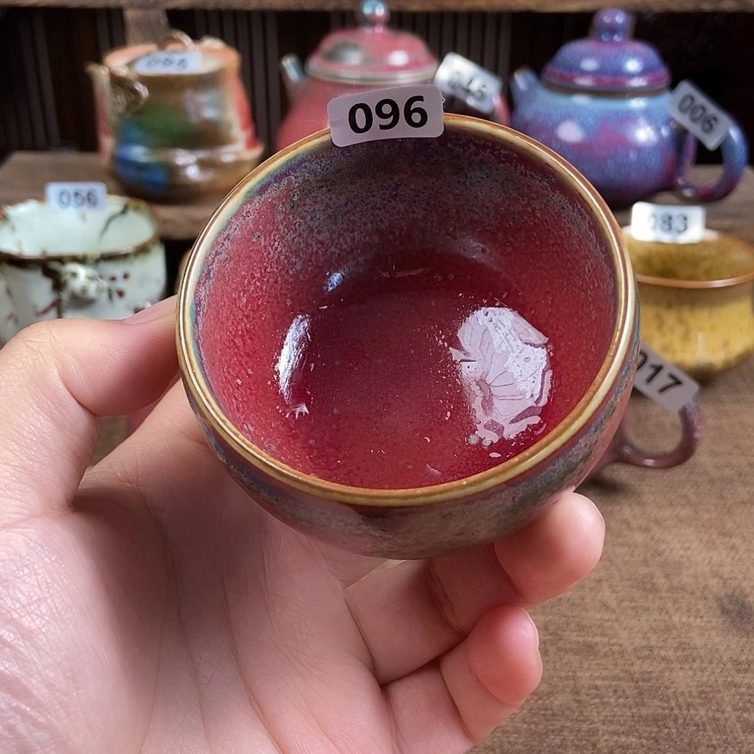 瓷片钧瓷茶壶茶具