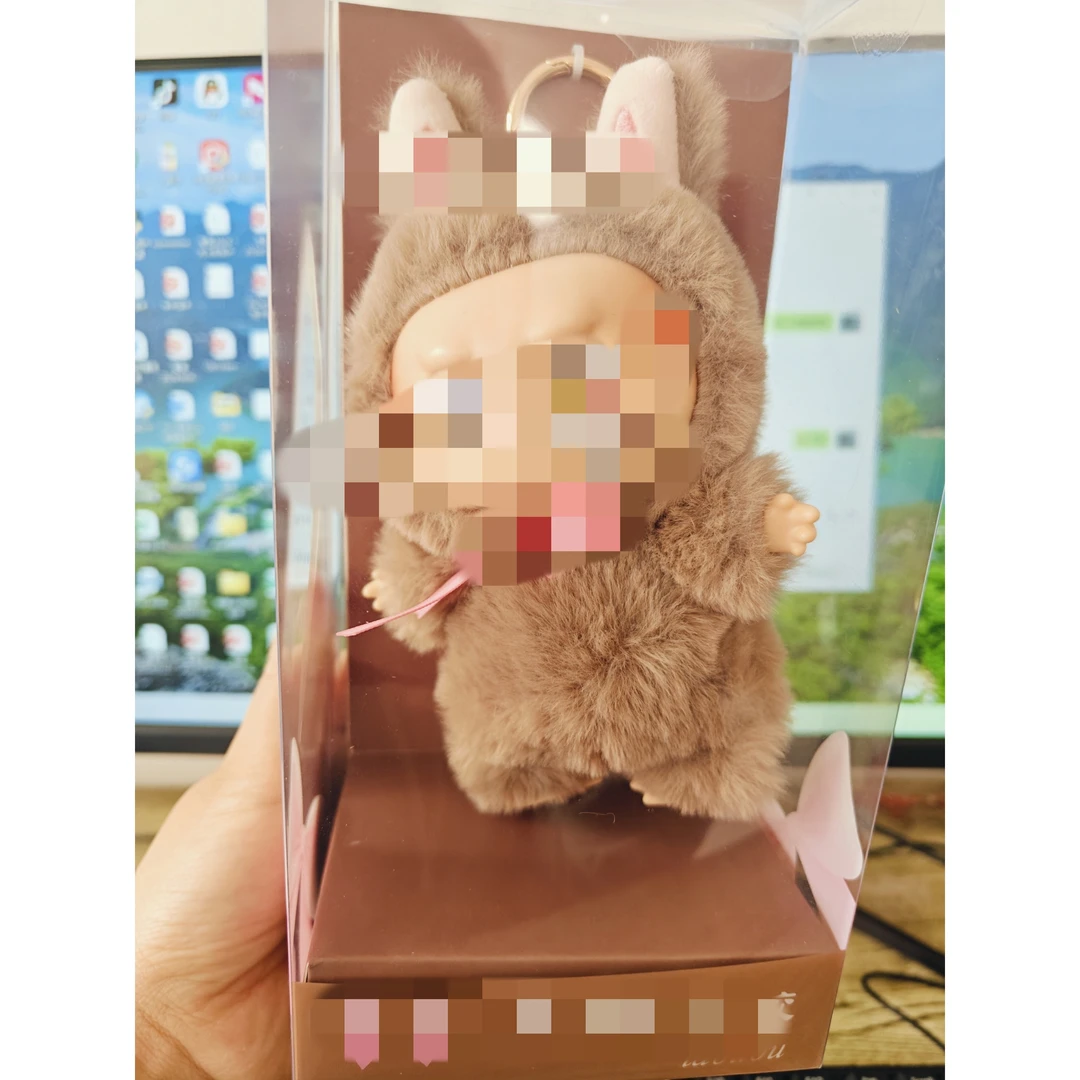 【现货】国版改款维尼小熊搪胶毛绒挂件公仔礼物