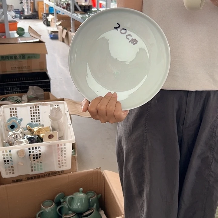 龙泉云间青瓷小米茶器