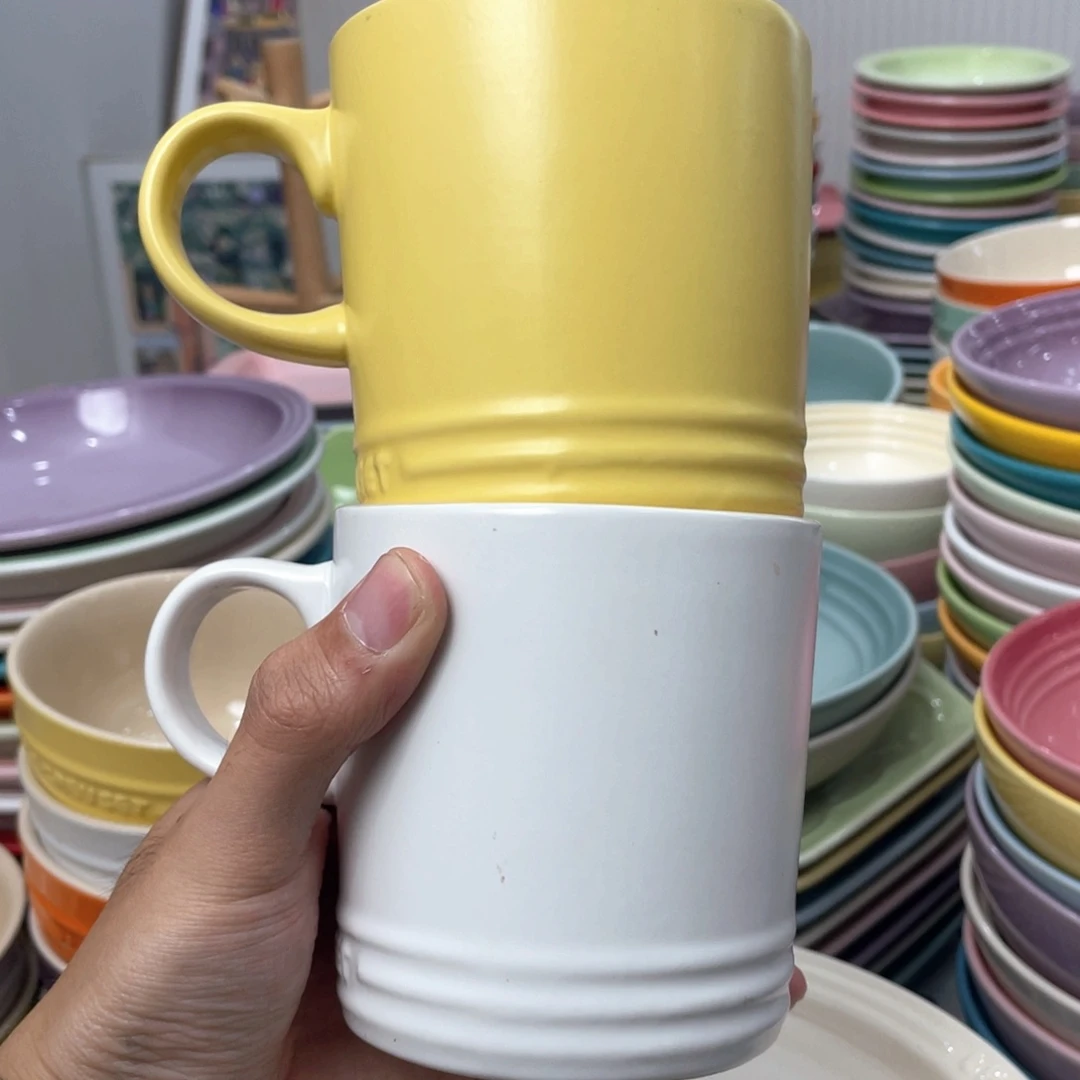 瓷片微瑕2个福利品杯子