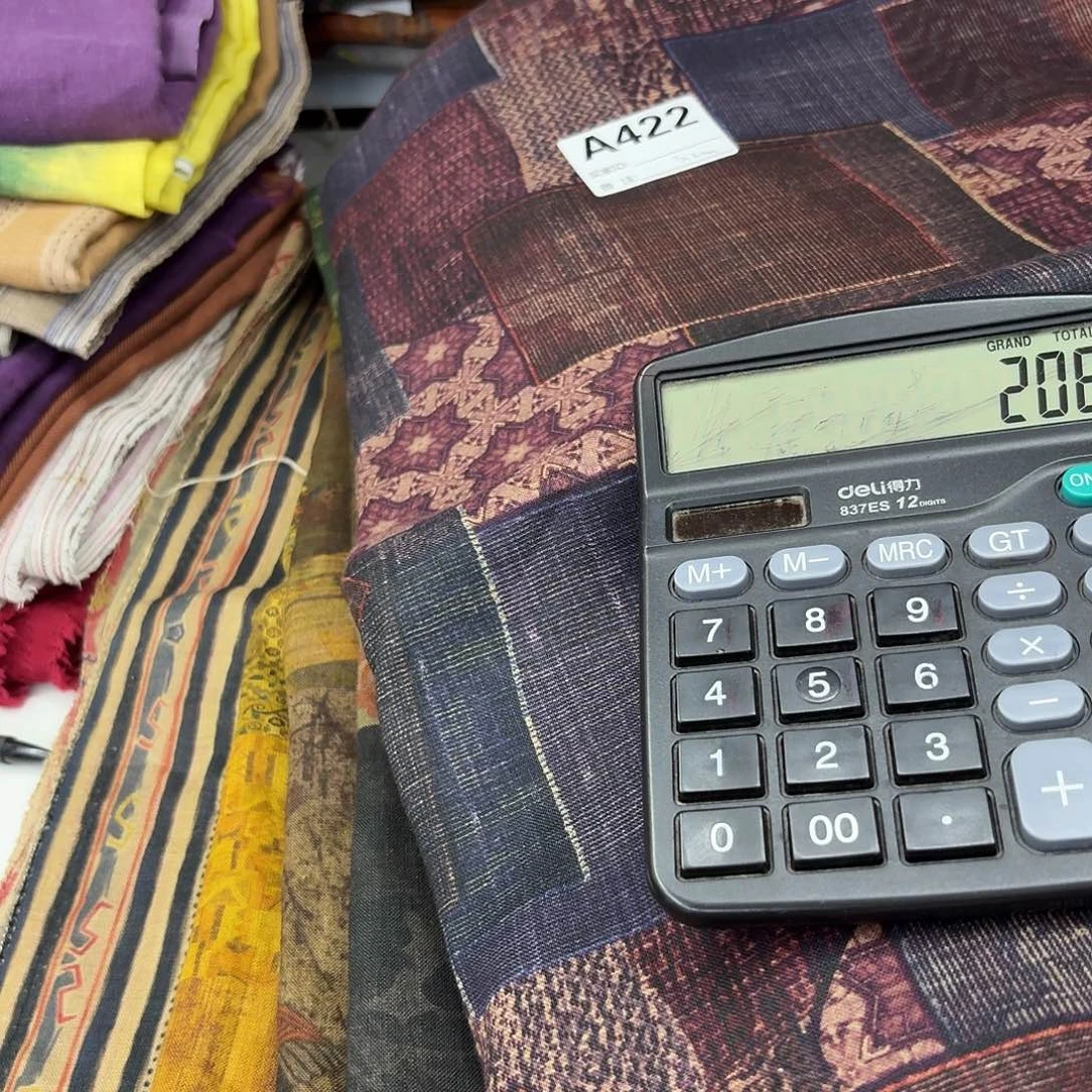 麻3.2米香云纱亚麻面料