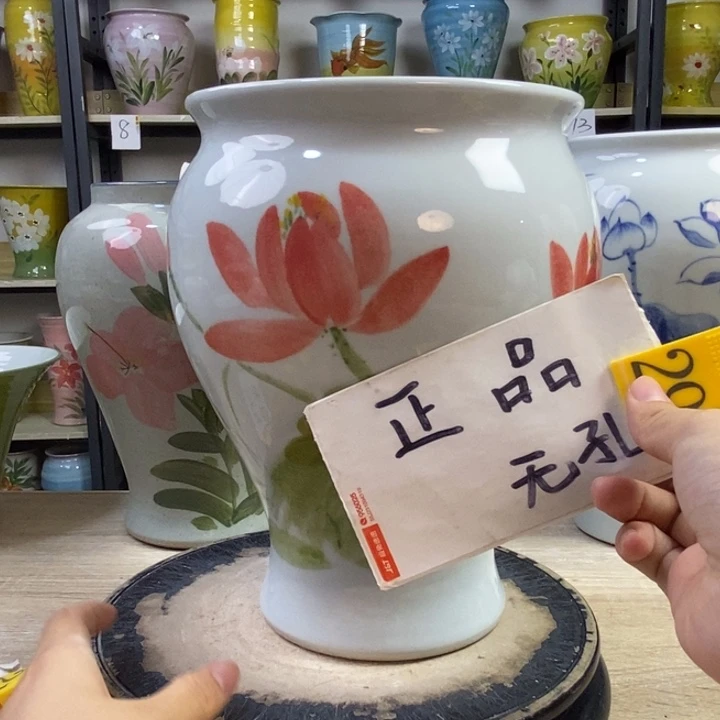 景德镇高温陶瓷花盆
