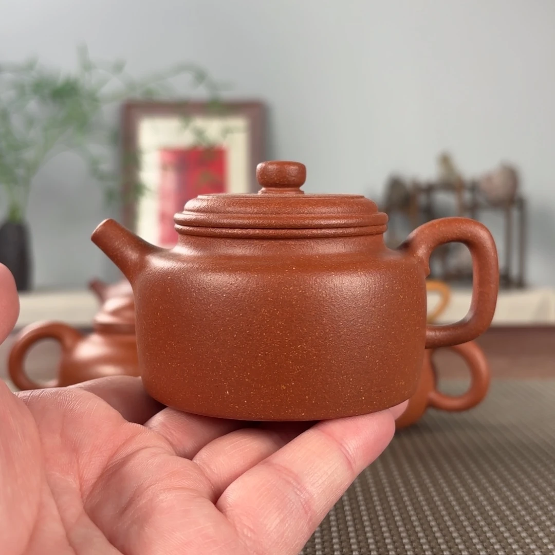 茶壶紫砂黄龙山原矿紫砂壶166