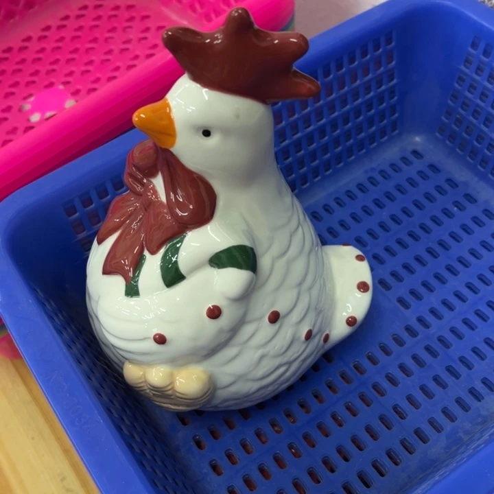 紫砂1鱼**园陶瓷瑕疵磕碰封釉，完美主义者慎拍！