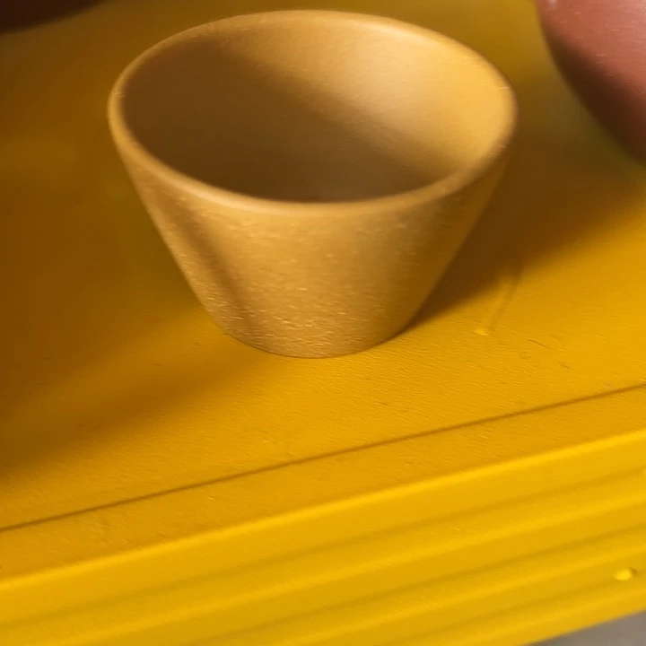 紫砂茶壶黄金段小杯子30cc