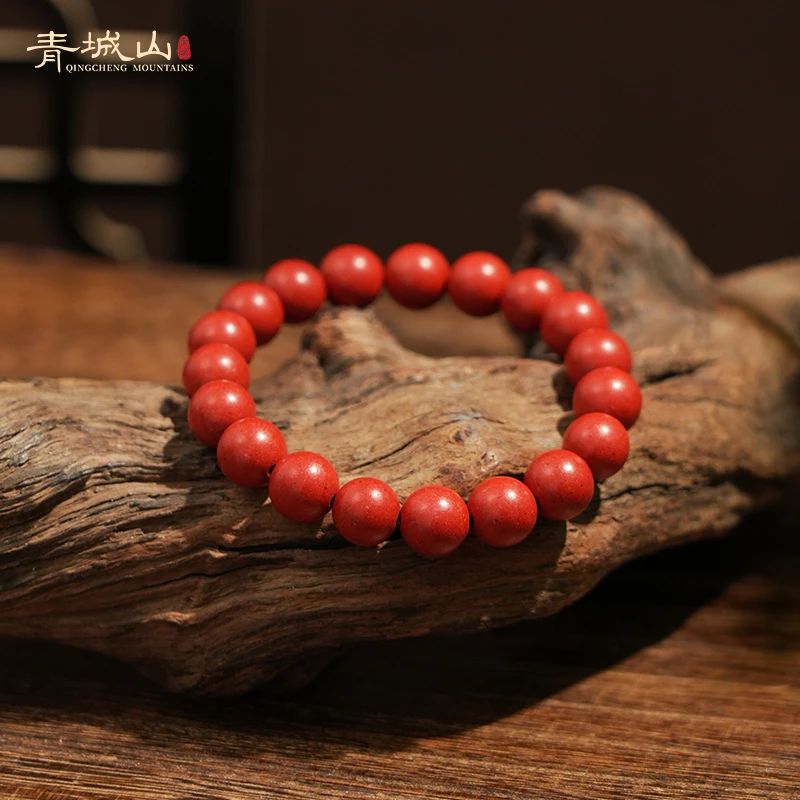 【赤壁·妃色】青城山非遗合传承香珠天然手工手串素圈
