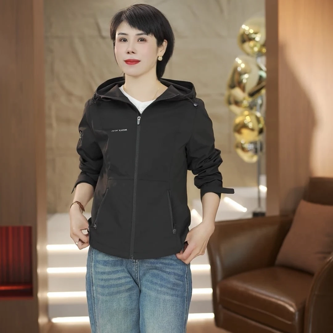 【渲渲推荐】QQ-5129时尚户外运动冲锋衣外套