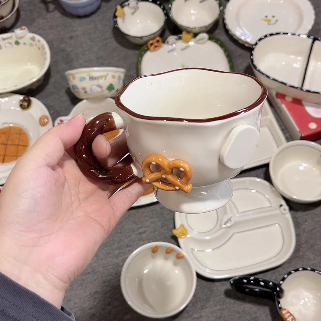 碱水结杯子陶瓷餐具系列