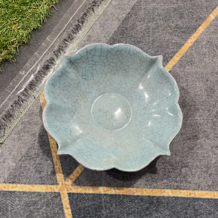 陶土汝窑盘子一个