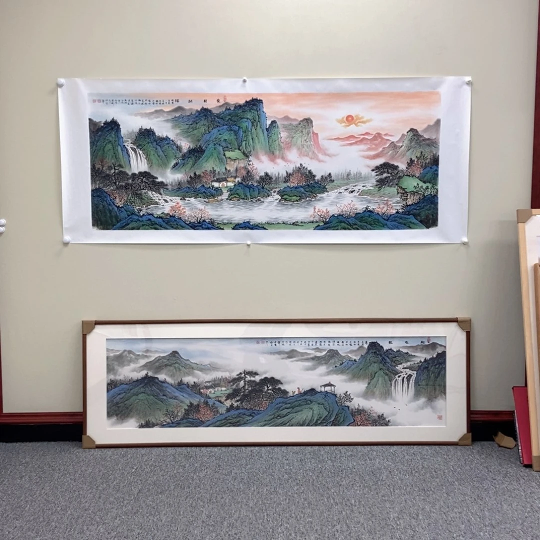 国画黄开前小六尺佳作（画芯）