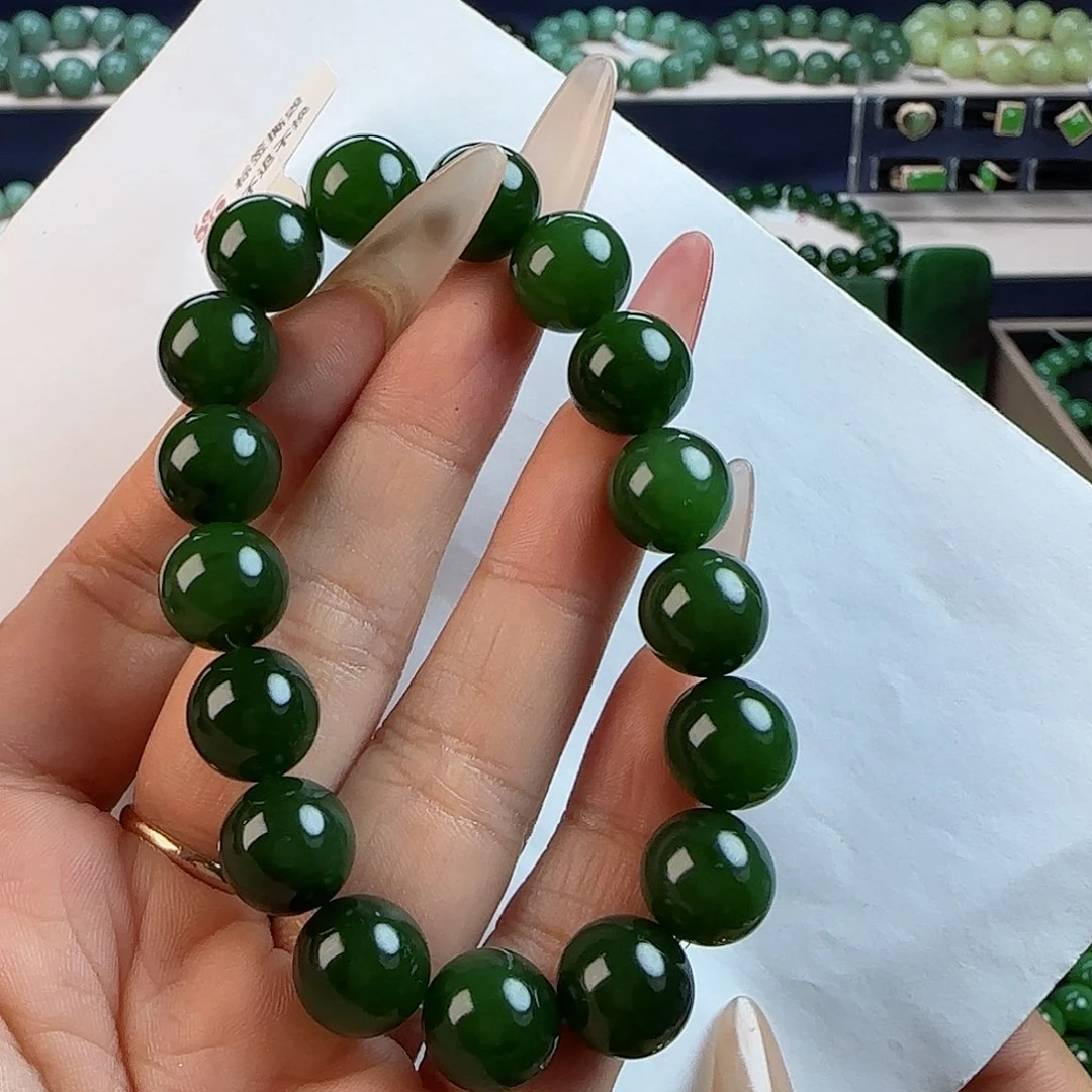 和田玉手串未镶嵌