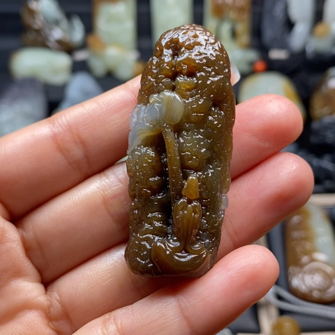 和田玉挂件未镶嵌