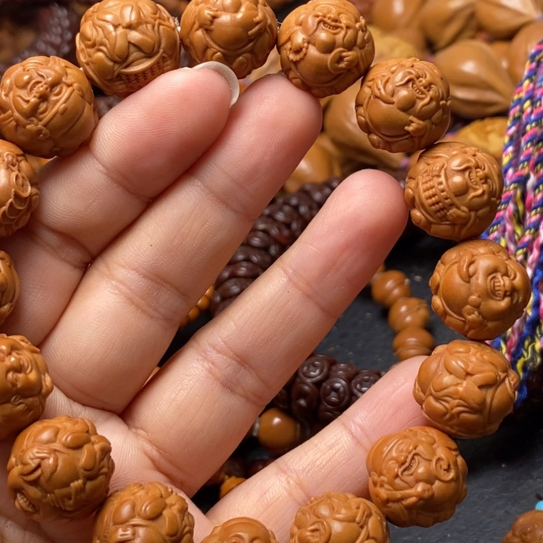 猴头核桃手串猴头