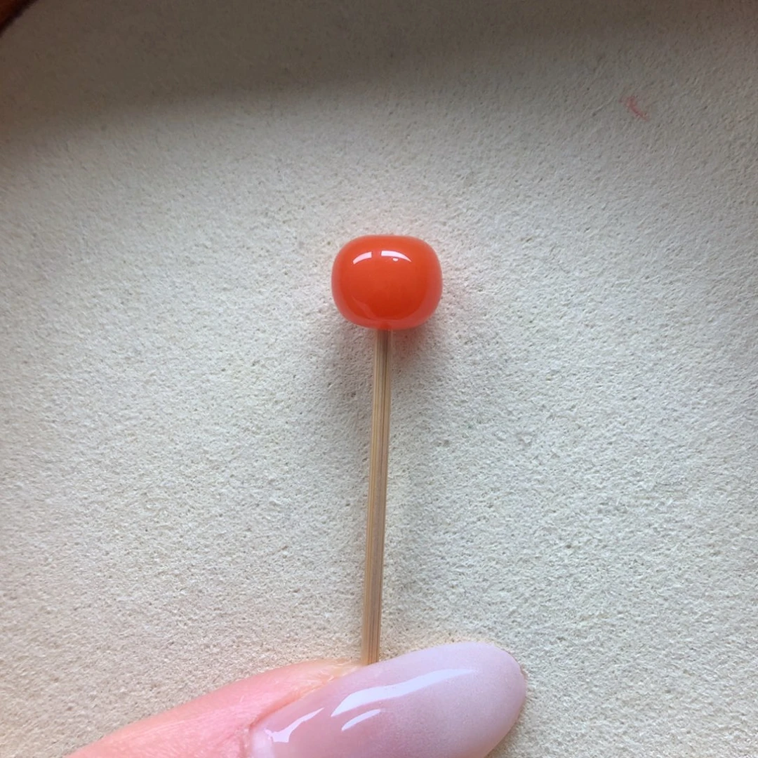 南红玛瑙未镶嵌保山天然原矿南红9mm+老型单珠