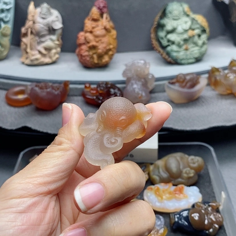 【闪购商品】未镶嵌吊坠定制玛瑙