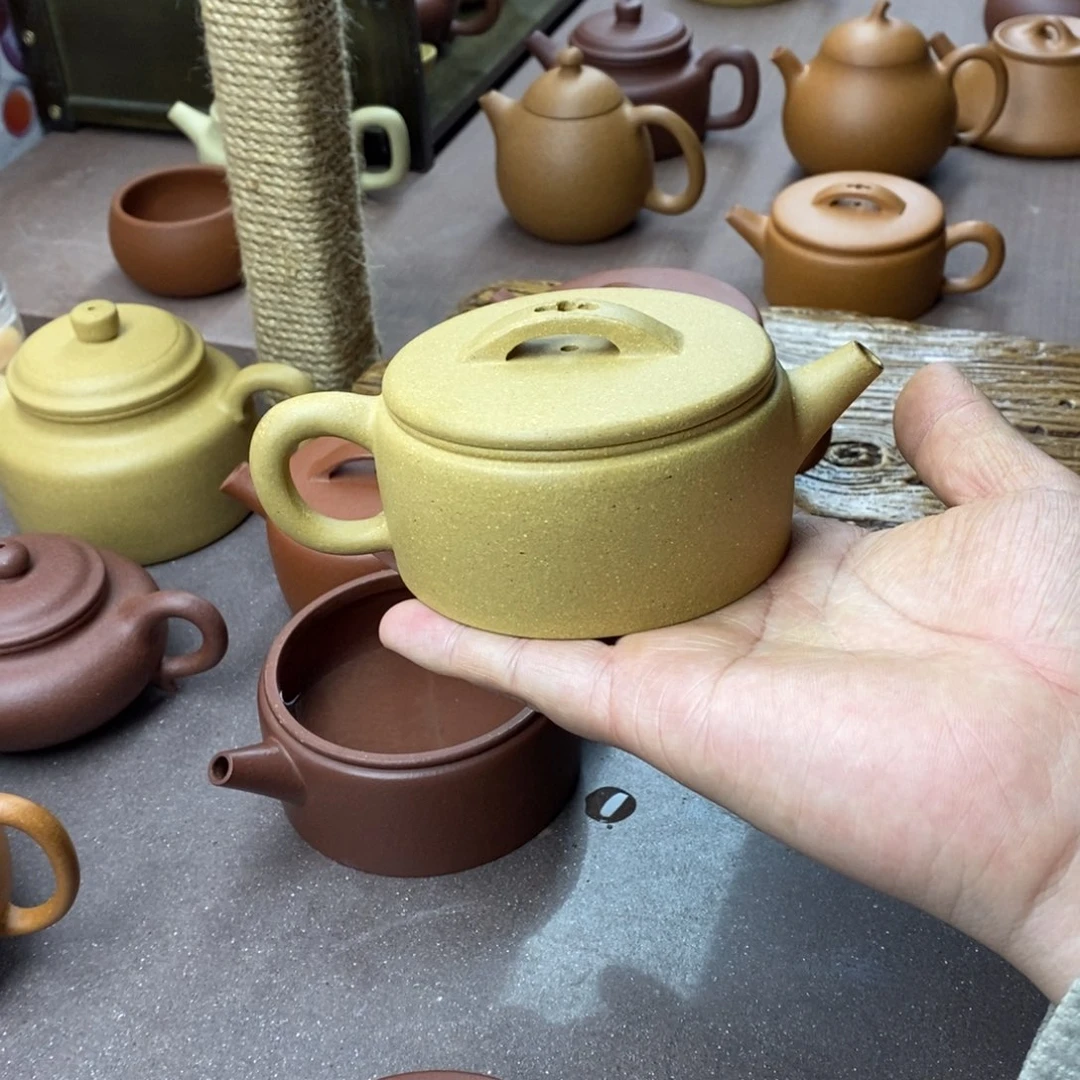 武***⌓紫砂茶壶紫砂汉瓦