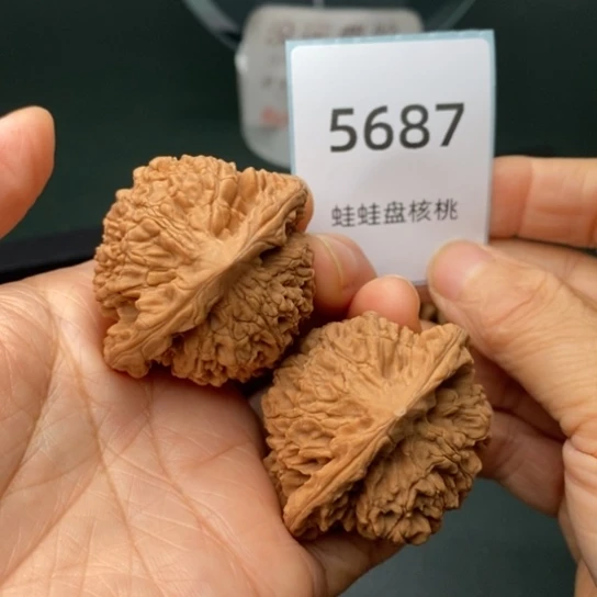 把件文玩核桃46官帽5687
