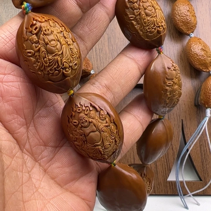 橄榄核手串/手链2.5童子弥勒