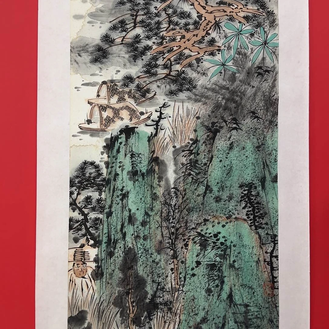 风***岚国画老师精品作品欣赏