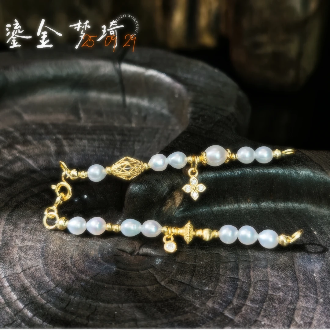 【鎏金梦琦】珍珠双节棍多样性其一发货