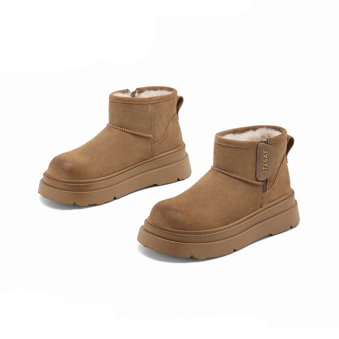 【粉丝专属】达芙尼雪地靴女25冬季保暖棉靴女靴