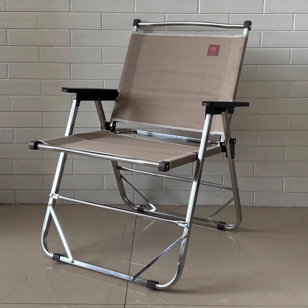 便携折叠椅不锈钢摆摊钓鱼露营折叠椅户外烧烤户外野餐椅
