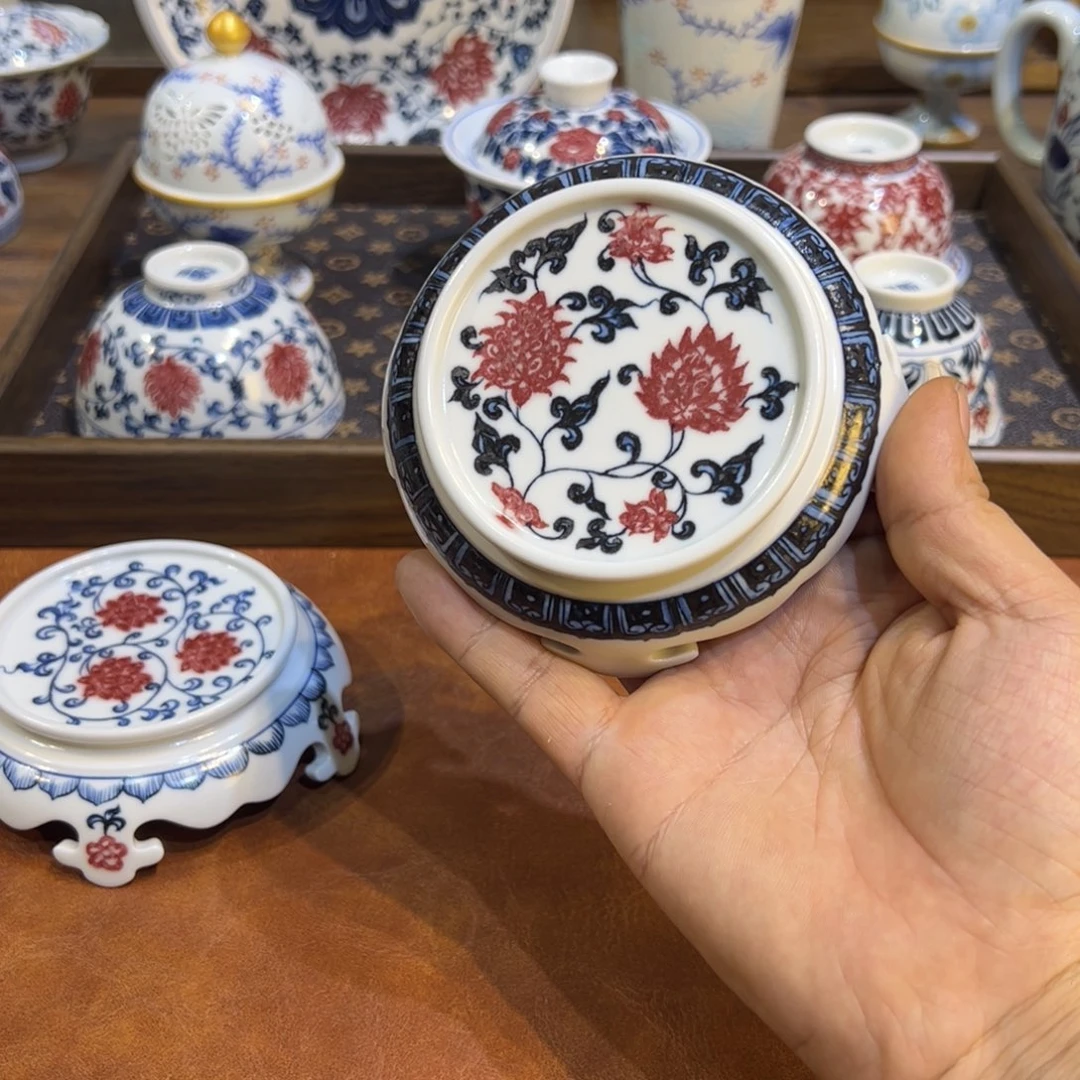 摆件陶瓷景德镇茶器啊百宝箱