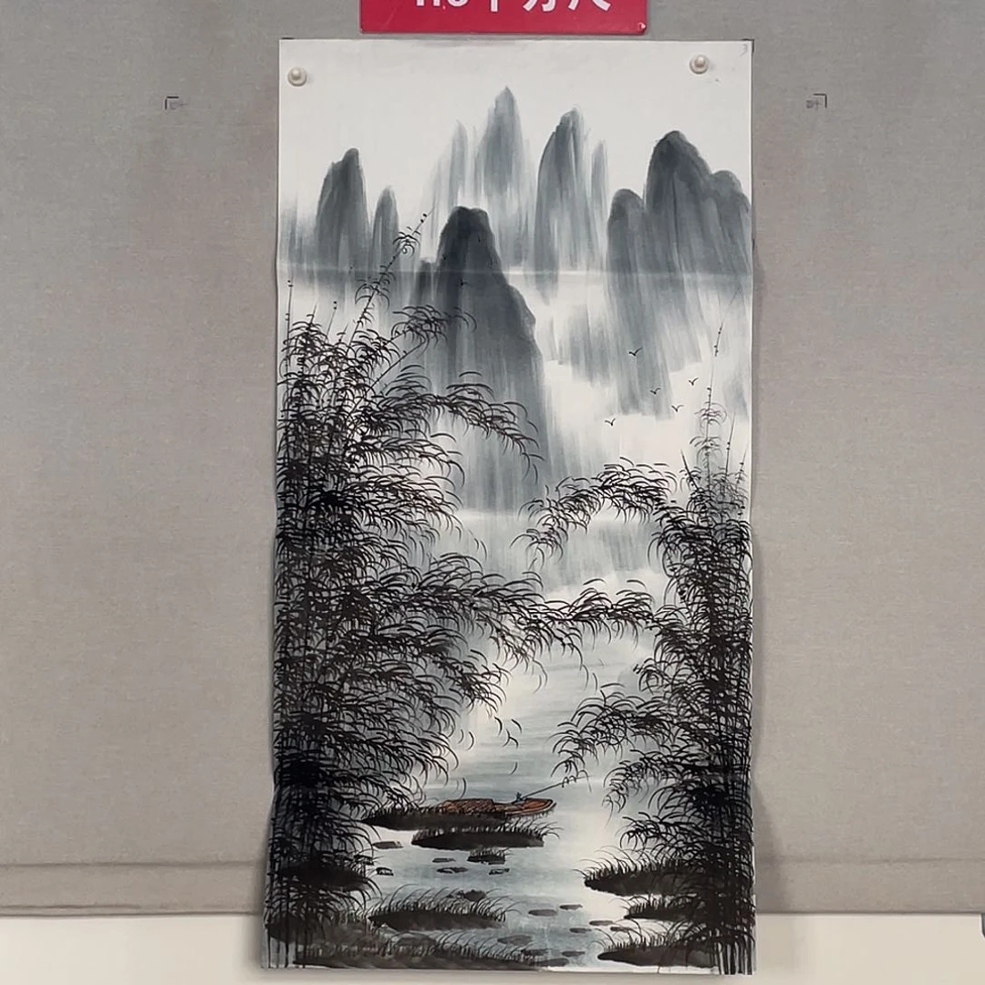 国画山水画作品欣赏3