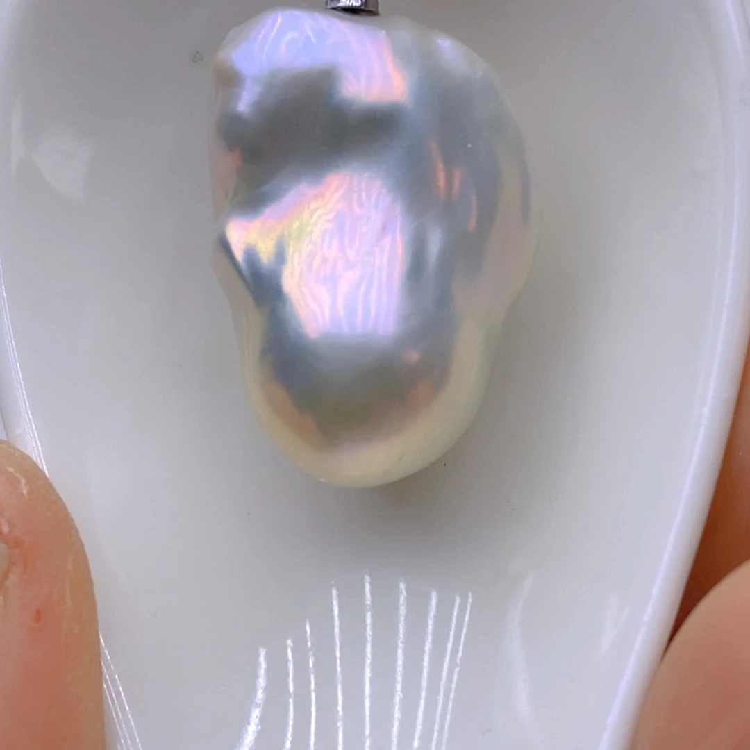 淡水珍珠颈饰14K金镶嵌