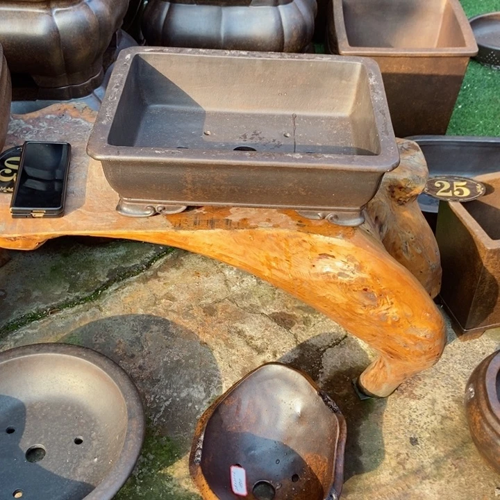 红陶杨冬益紫砂花盆