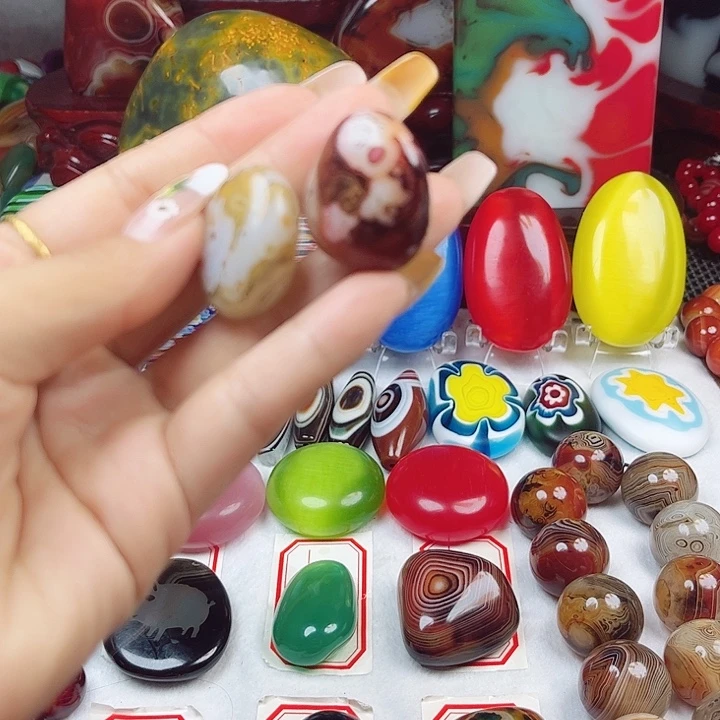 未镶嵌耳饰玛瑙/玉髓