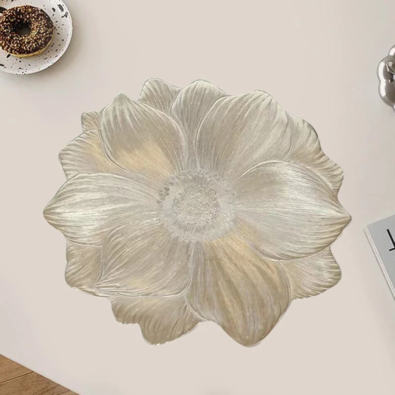 简约防滑PVC餐垫创意装饰桌垫盘垫花瓶垫硅藻泥