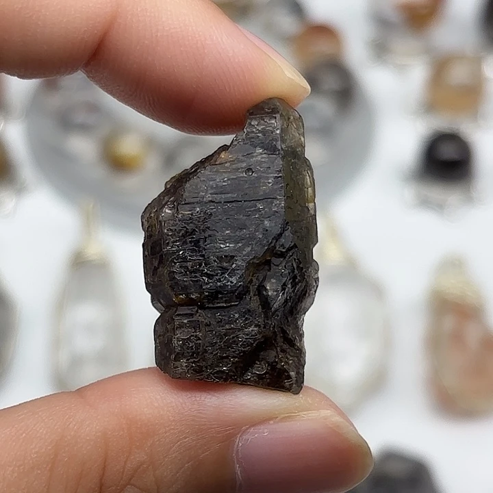 颈饰未镶嵌水晶黑武士闪灵钻31mm+