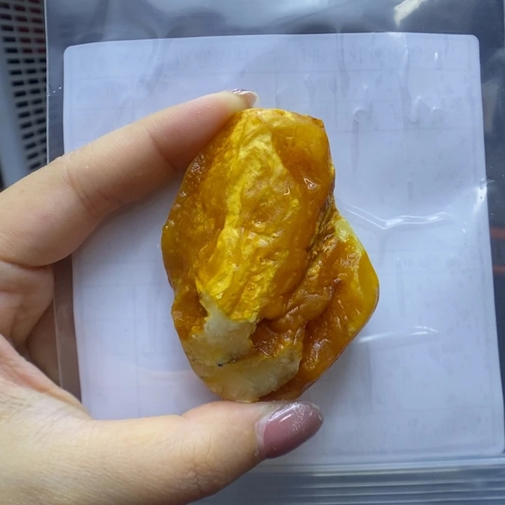 未镶嵌定制蜜蜡郎
