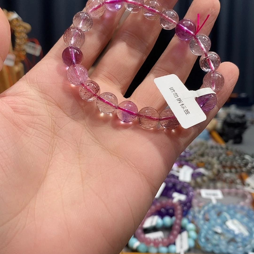水晶手链未镶嵌霜*超七