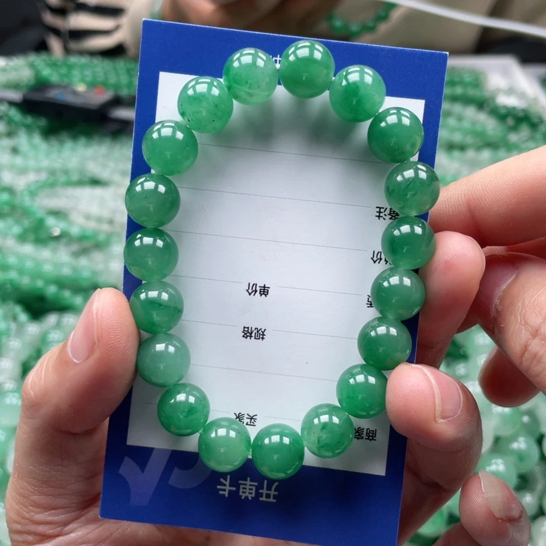 未镶嵌手串石英质玉（非洲翠）