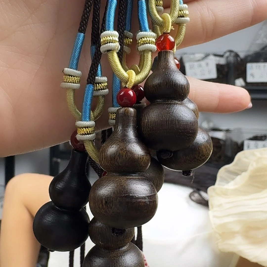 沉香香囊沉香沉水葫芦发一沉水级