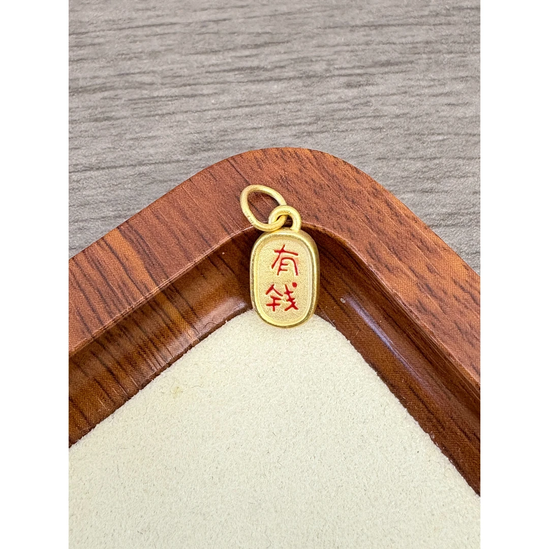 水贝黄金足金999有钱好运DP1167