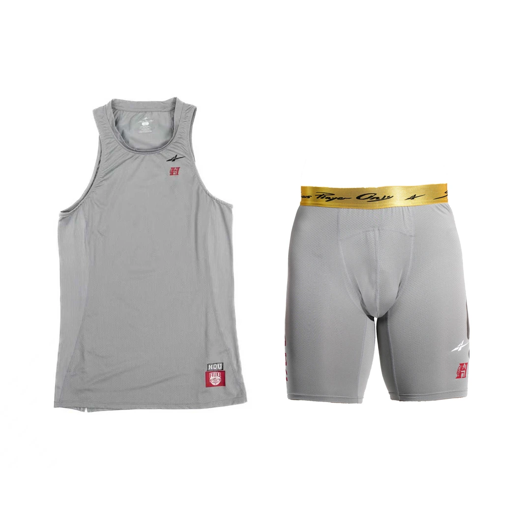 SPO 华大紧身系列背心/短袖/长袖+4分/5分/7分紧身裤