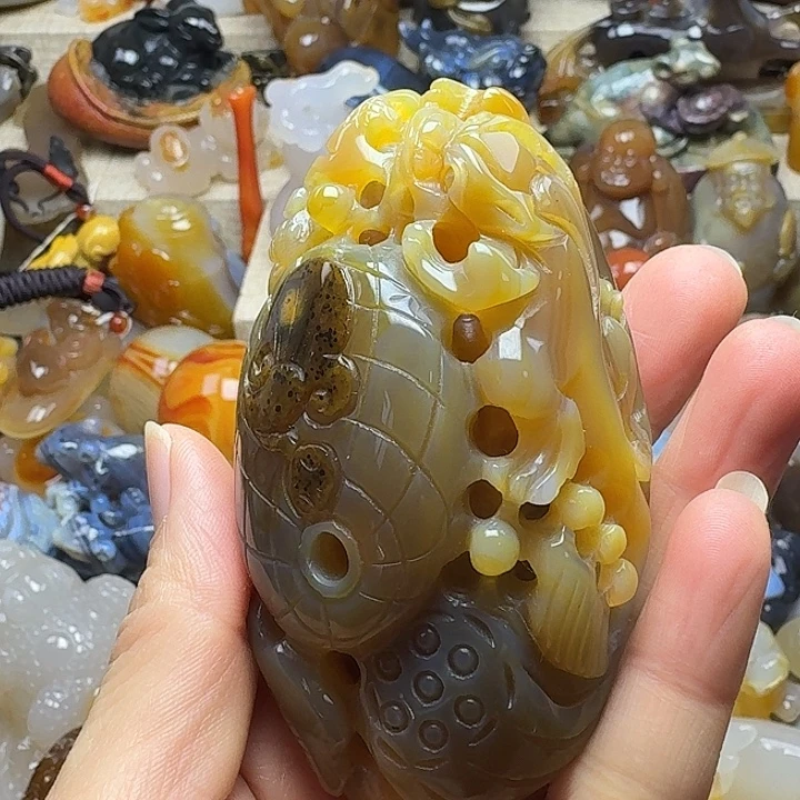 玛瑙/玉髓未镶嵌饰品