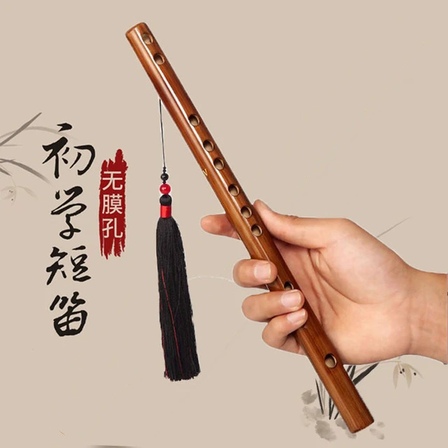 迷你短笛无膜孔横笛学生入门竹笛初学者儿童成人乐器随身笛子157