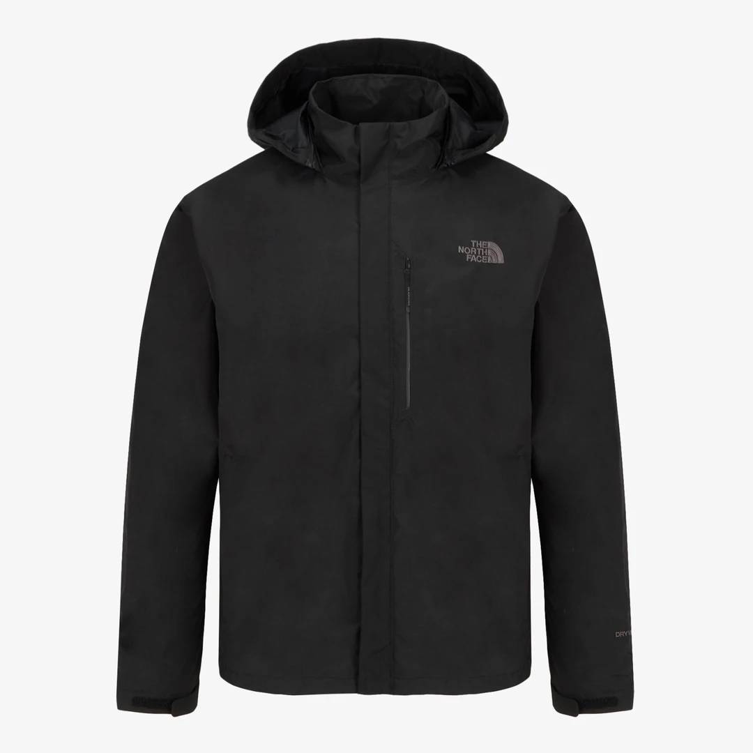 THE NORTH FACE/北面 刺绣Logo户外登山防风防水连帽可拆冲锋衣