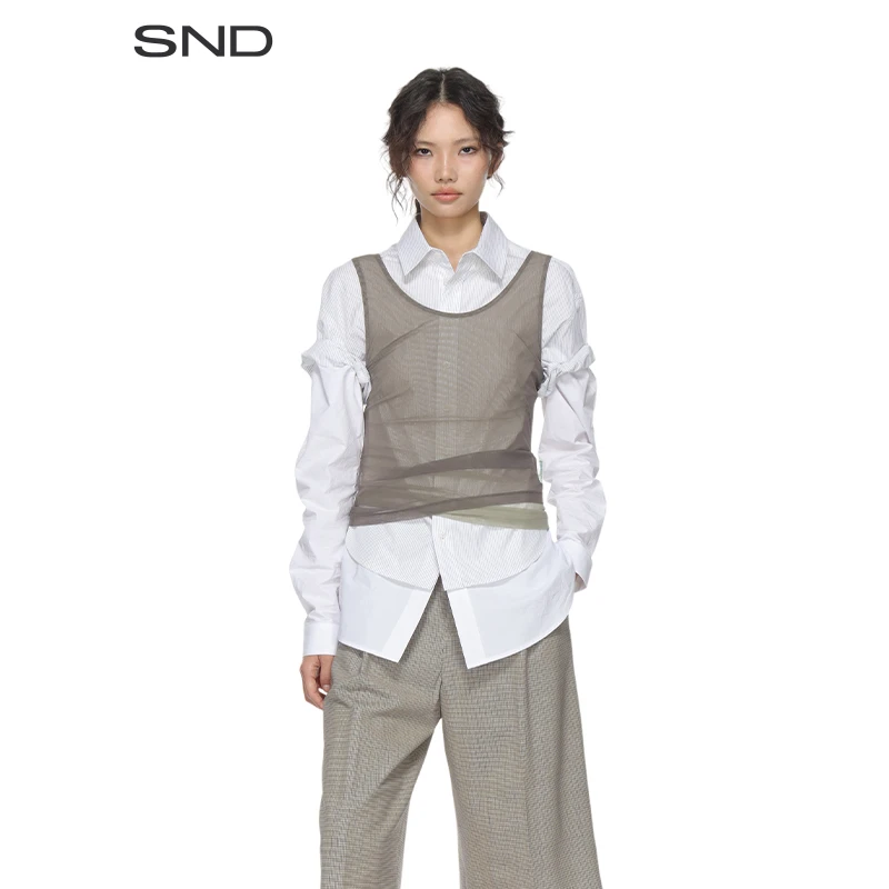 【RIZ POLI 设计师品牌】SND SS25 双层WS背心