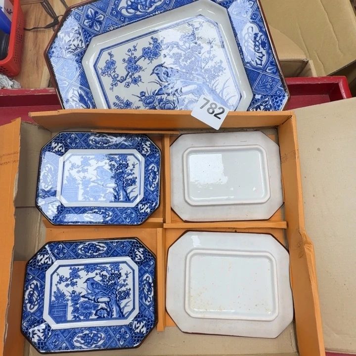 瓷片工艺品摆件瓷器摆件正能量