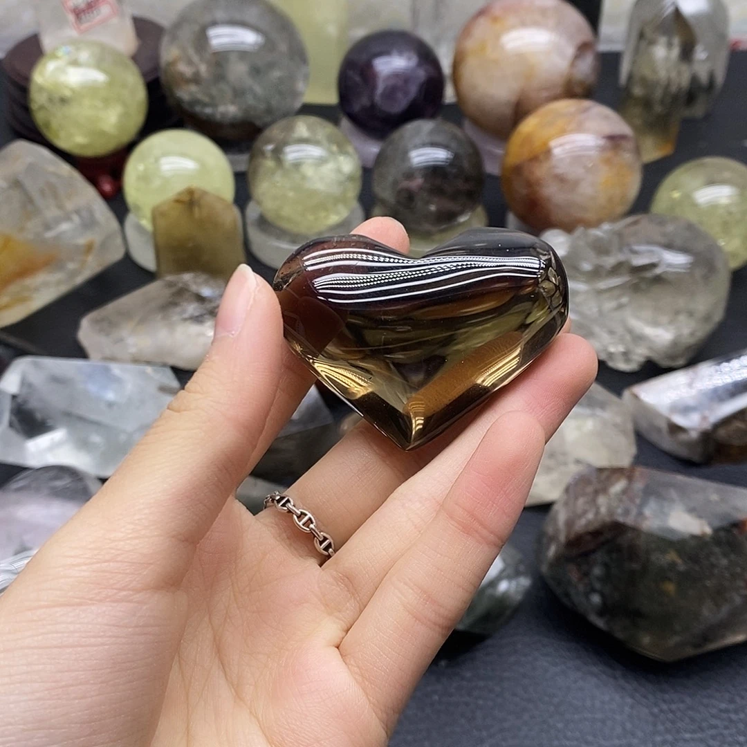 未镶嵌珠宝半成品水晶127水晶石